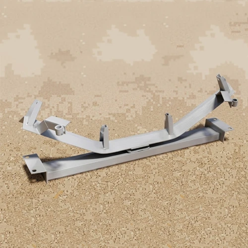 Precision-engineered conveyor belt idler support frame direct from factory